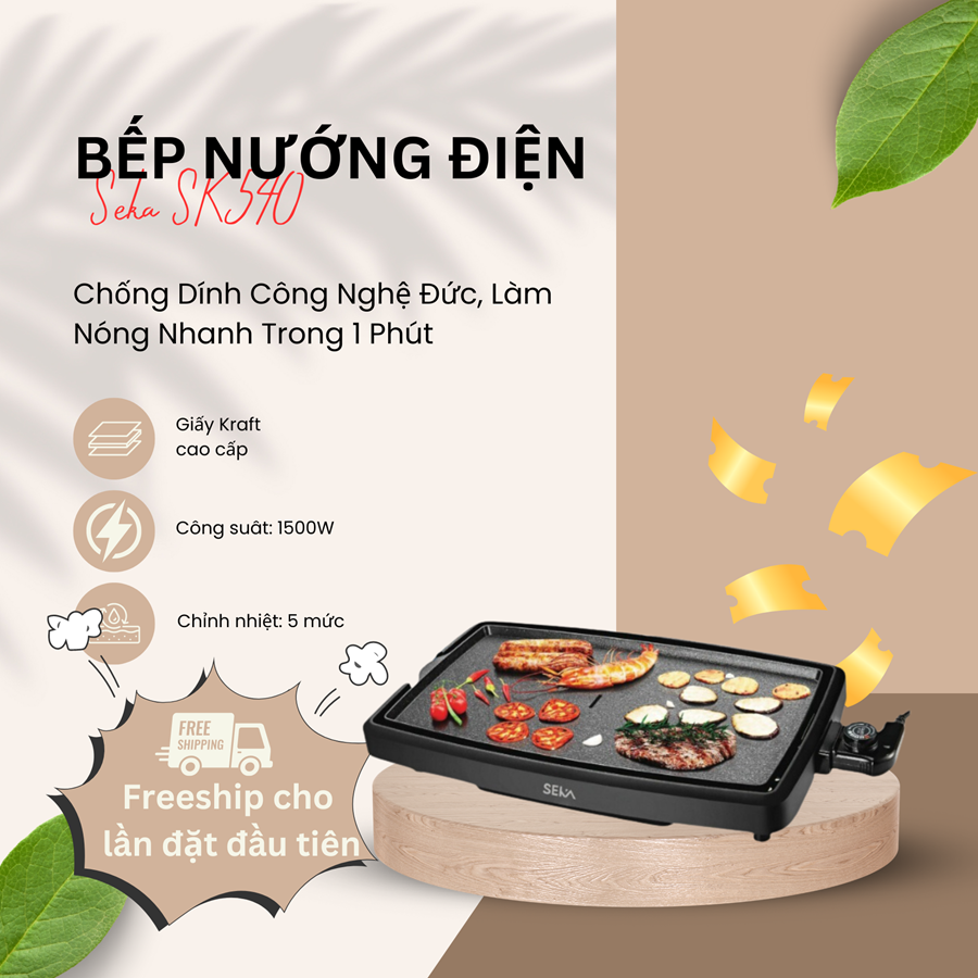 Bếp Nướng Điện SEKA SK540