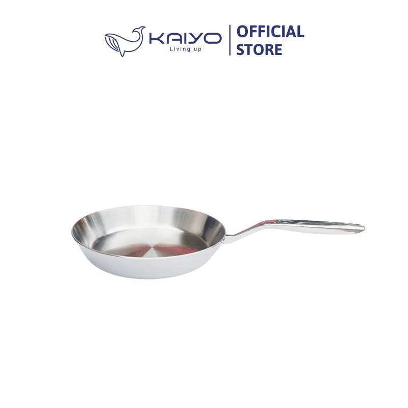 Chảo inox 316 liền khối 5-ply Premium Kaiyo; size 20 cm