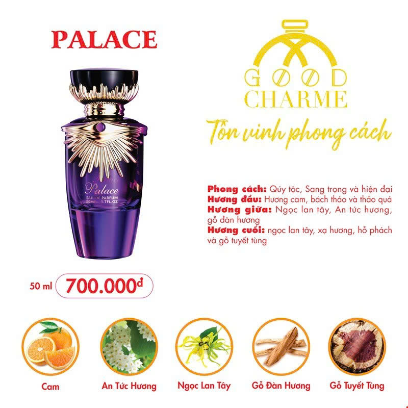 Nước hoa good prefume palace 50ml